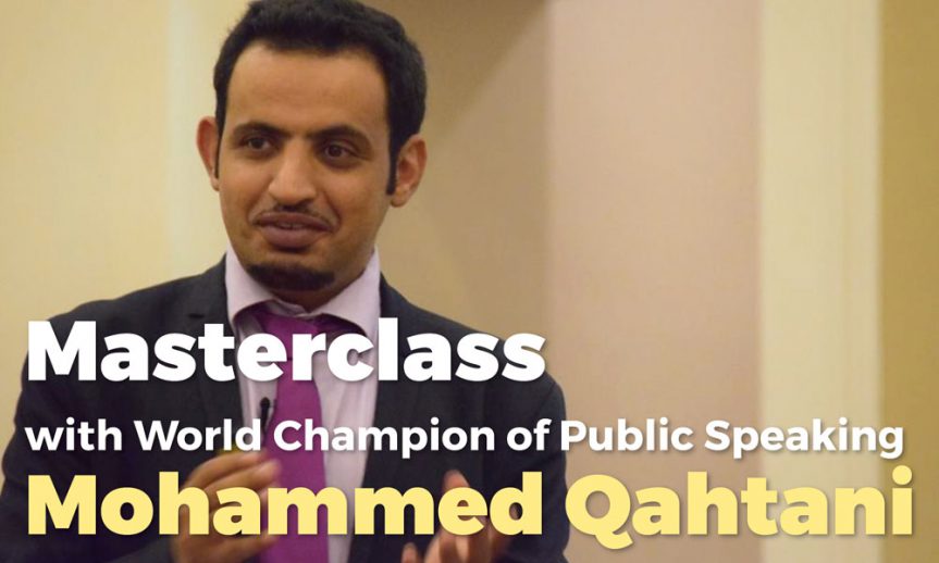 Mohammed Qahtani Gives Masterclass at Toastmasters Antwerpen